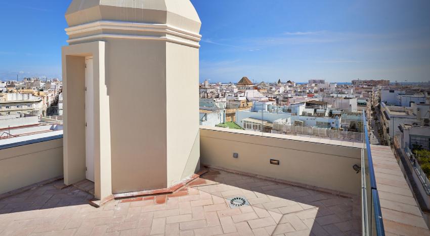 Tandem Palacio Veedor De Galeras Suites Cádiz Eksteriør bilde