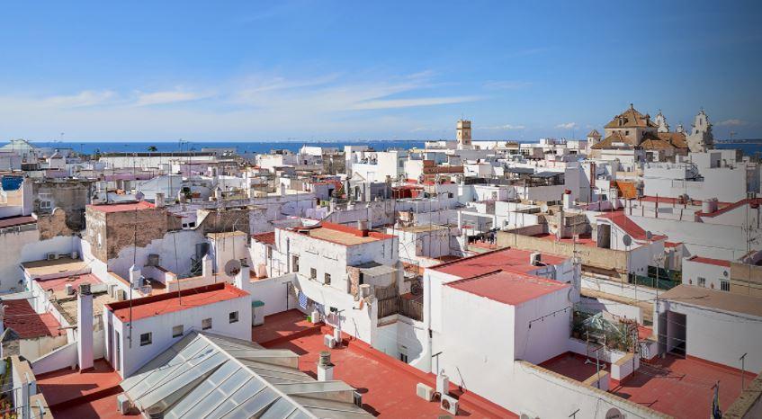 Tandem Palacio Veedor De Galeras Suites Cádiz Eksteriør bilde